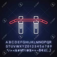 Getting in shape doesn't have to mean hitting the gym. Pull Up Bar Neon Light Icon Outer Glowing Effect Upper Body Workout Bodybuilding Exercise Sign With Alphabet Numbers And Symbols Home Gym Equipment Vector Isolated Rgb Color Illustration Royalty Free Cliparts Vectors