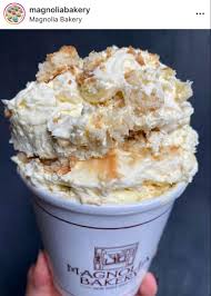 Custard banana bread ice cream frosting & icing, ice cream, cream, food png. How To Make Magnolia Bakery S Original Banana Pudding Recipe At Home Magnolia Bakery Banana Pudding Original Banana Pudding Recipe Banana Pudding
