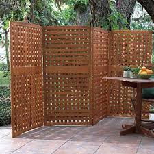 Amazon Com Natural 4 Panel Yard Privacy Screen 30x52 Improvements Home Kitchen Outdoor Privacy Privacy Screen Outdoor Privacy Fence Designs