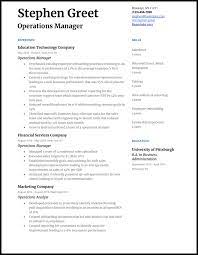 Using a cv template might seem like a great idea to save you a lot of time and worry, but is it the right thing to do? 4 Operations Manager Resume Examples That Work In 2021