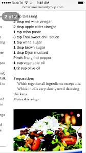 brown s cowgirl salad miso dressing miso salad dressing miso dressing recipe tasty dishes