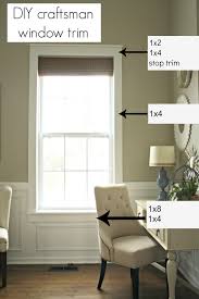 Nail gun (you could also do this by hand….but a. Diy Craftsman Chunky Trim For Large Doorway Thrifty Decor Chick