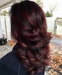 45 Shades Of Burgundy Hair Dark Burgundy Maroon Burgundy With Red Purple And Brown Highlights Dark Burgundy Hair Color Hair Styles Wine Hair