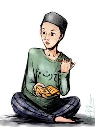 Dari video, kata kata, sampai kumpulan gambar gokil. Wow 27 Gambar Kartun Santri Menangis Gani Gambar