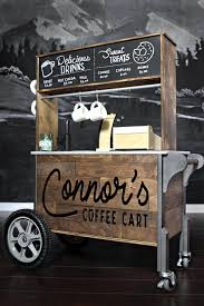 Ultimate Upgrade Ikea Play Kitchen Turned Play Coffee Cart Coffee Carts Food Cart Design Small Coffee Shop