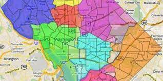 Find washington zip codes by city or lookup which cities belong to a zip code. Washington Dc Dc Karte Karten Washington Dc Dc District Of Columbia Usa