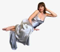 I don't have any problem doing anything. Dakota Johnson Png Photos Dakota Johnson Silver Dress Transparent Png Kindpng