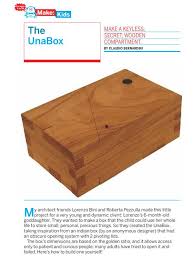 Weekend Project The Unabox Pdf Make Wooden Puzzle Box Weekend Projects Projects