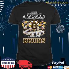 Great savings & free delivery / collection on many items. Official Never Underestimate A Woman Who Understands Hockey And Love Boston Bruins Shirt Hoodie Sweater Long Sleeve And Tank Top