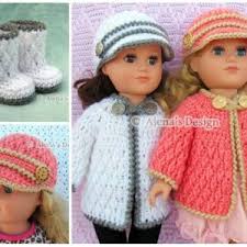 18 sc/20 rows = 4x4 square. Doll Clothing Patterns Archives Alena S Design