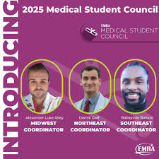 📣 Introducing the 2025 EMRA Medical Student Regional Coordinators