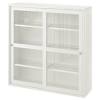These have a choice of all glass tops, mirror backs and/or bases, along with lacquered mahogany veneer or black. 1