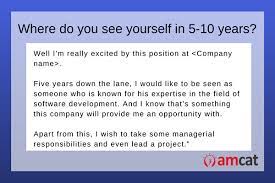 So if you aren't sure where you want to be in five years, simply say that you're really focused on more immediate planning. Interview Questions For Freshers Tell Me About Yourself For Fresher
