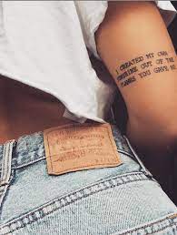 Wrist Tattoo Unique Small Words Tattoo Quote Tattoo Ideas Tiny Words Tattoo Meaningful Quotes Tattoo Ideas I Small Words Tattoo Words Tattoo Tattoo Quotes