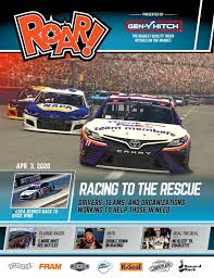 Do you have what it takes to be a top nascar driver? Roar Weekly Racing Magazine April 3 2020 By A E Engine Issuu