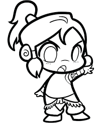 Korra is practicing her moves. Draw So Cute Mermaid Girl Coloring Pages Novocom Top