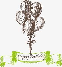 ناقلات رسم البالونات Happy Birthday Painting Birthday Balloons Clipart Balloon Painting
