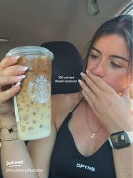 Refreshing Low Calorie Iced Shaken Espresso from Starbucks