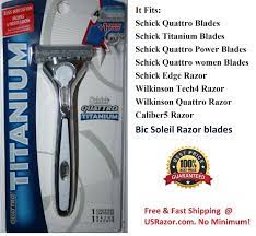 Here's my honest review of the schick quattro titanium razor with shea moisture men tea tree oil & shave. 57 Razor Blades For Men Ideas Razor Blades Razor Blade