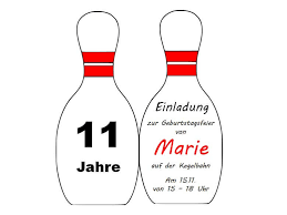 Vorlage einladung din a4 layout urkunden geburtstag. Kindergeburtstag Auf Der Kegelbahn Kegelspiele Anleitungen Und Tipps