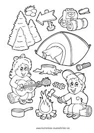 Ausmalbild Lagerfeuer Camping Set Wenn Du Mal Buch Malvorlagen Fur Kinder Kostenlose Ausmalbilder