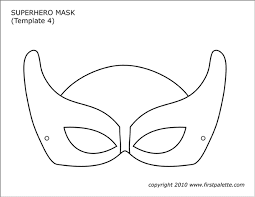 People interested in printable superhero mask cutouts also searched for. Superhero Mask Templates Free Printable Templates Coloring Pages Firstpalette Com