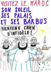 Résultat de recherche d'images pour "caricatures des islamistes de Marrakech"