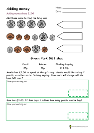 Free downloadable pdf worksheets for teachers: Money Worksheets Coins And Notes