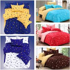 This artistic crib bedding set uses a sensational collection of exclusive brushed microfiber fabrics. 13 Kinds Of Print Moon And Star Bedding Sets Bedsheet Home Textiles King Size 4pcs Duvet Cover Bed Sheet Pillowcase Bedclothes Textile Kit Sheet Soletextile Paper Aliexpress