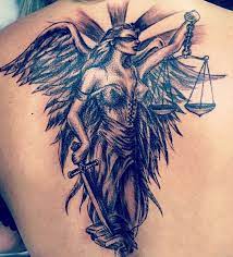 Justitia Law Justice Tattoo Justice Tattoo Family Tattoo Designs Tattoos