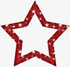 Decorative Stars Border Red Star Frame Png Transparent Clipart Image And Psd File For Free Download Stars Clip Art Png