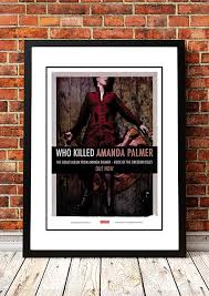 Or, as they say in aotearoa, kia ora! Amanda Palmer Who Killed Amanda Palmer Band Concert Posters