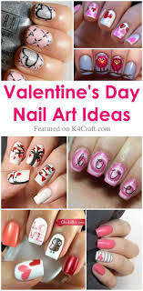 We think one of the best valentine's day gifts you can give yourself is a spa day complete with a just like all holiday nail art designs—christmas nail art and halloween manicure designs, for example—you can go subtle and understated with just. Valentine S Day Nail Art Ideas 2020 K4 Craft
