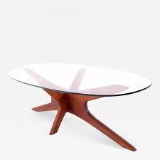 The original glass top is available if des. Adrian Pearsall Adrian Pearsall Jacks Mid Century Walnut Glass Cocktail Coffee Table