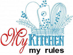 Home decor kitchen kitchen design kitchen remodel small kitchen room design kitchen cabinet design modern kitchen design kitchen pantry design diy kitchen storage larder unit. My Kitchen My Rules Free Embroidery Design