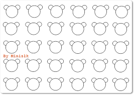 Bearcarons Bear Macarons Macaron Template Macarons Macaroon Template