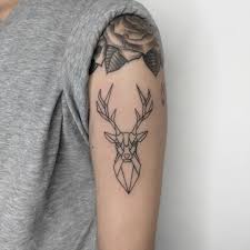 101 Amazing Geometric Animal Tattoo Designs You Need To See Deer Tattoo Designs Geometric Animal Tattoo Geometric Tattoo Deer