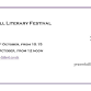 Peasenhall Literary Festival event image