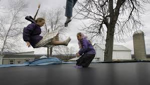 This is hands down the world's highest trampoline jump! Trampolines A Safe Fun Activity For Your Kids Just The Opposite Doctors Say