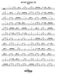 This technique is similar to the piano triplets, but with drums you are playing 3 consecutive notes in sequence. Drums Triplet And 16th Note Reading Exercise 242 Rhythms Ninja