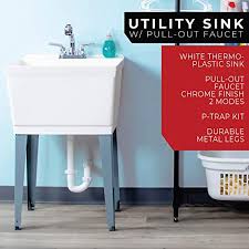 Capacity and is also lightweight. Cashel Heavy Duty Free Standing Utility And Laundry Sink Essential Sink Kit 1960 20 02 Granite Buy Online In Austria At Desertcart At Productid 54110656