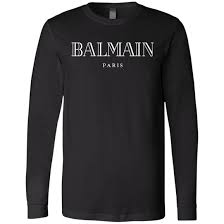 Balmain Paris Mens Long Sleeve