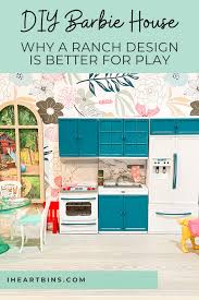Hello everyone,for my first article, i will introduce the making of a barbie doll house for the 4th birthday of our daughter colyne.sorry for my english, but i use a translator (i'm french)why ?for christmas, we offered him a plastic and cardboard d… Diy Barbie House Why A Ranch Design Is Better For Play I Heart Bins