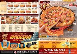 Garlic bread, wings, grilled sandwiches, pizza hut pakistan has a lot more to offer in its menu other than their famous pizzas. Download Leaflet Pizza Hut Malaysia
