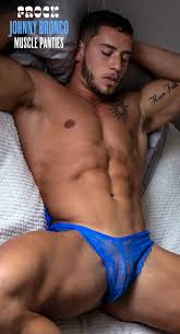 Frock The World: Johnny Bronco jerks off in Muscle Panties | Fagalicious  - Gay Porn Blog