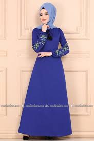 Modaselvim Elbise Kollari Nakisli Puskullu Elbise Ukb3006 Saks Elbise Elbise Modelleri The Dress