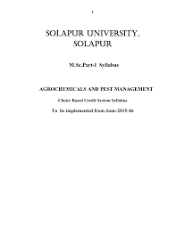 Its principles include utilizing an array of the objective of using an ipm cotton program focuses on producing an early, high quality and high yielding crop. Solapur University Solapur M Sc Part I Syllabus Agrochemicals And Pest Management