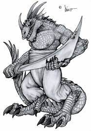 Balkha Bul Creature Design Humanoid Sketch Art
