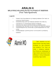 Doc Modyul 2 Aralin 6 Malayang Kalakalan Free Trade Efren Causing Academia Edu Ang negatibong epekto ng globalisasyon ay nagiging masyado tayong nakadepende sa ibang bansa sa kadahilanan narin ng ating pakikipagkalakalang sa kanila at hindi narin natin nakikita o kinikilala ang mga lokal nati ng produkto sapagkat mas kinikilala pa natin ang mga produkto ng ibang bansa. modyul 2 aralin 6 malayang kalakalan