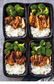 Tulul 20 Minute Meal Prep Chicken Rice And Broccoli Recipe Healthy Lunch Meal Prep Lunch Recipes Healthy Chicken Meal Prep